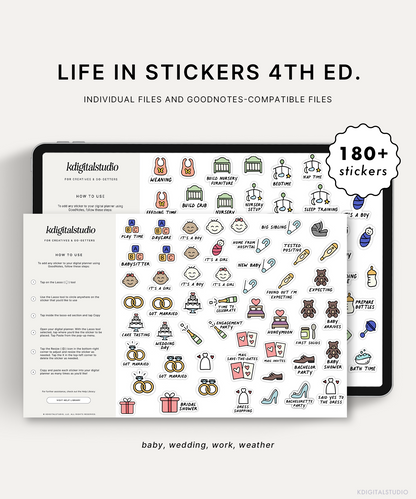 Life in Stickers 4th edition