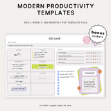 Modern Productivity Templates