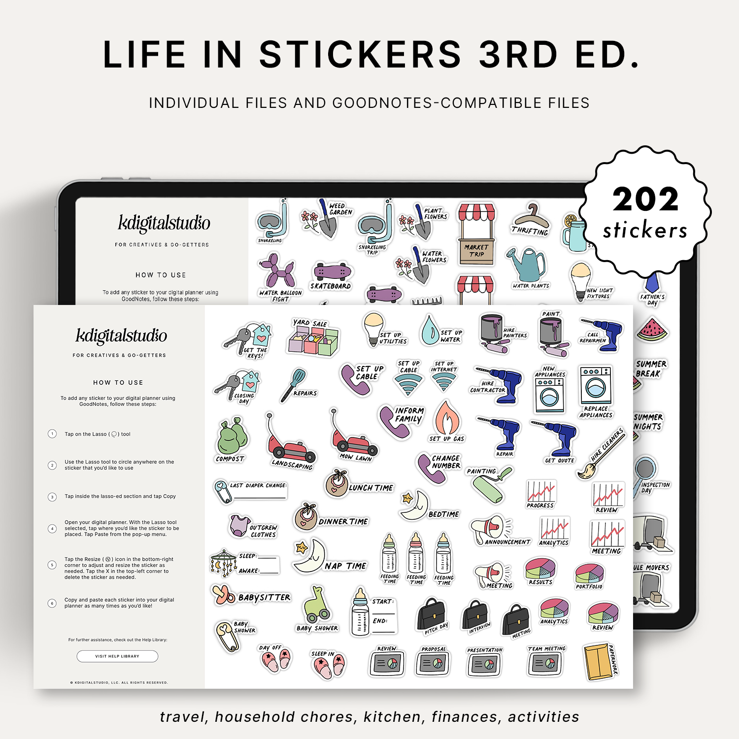 Life in Stickers 3rd edition