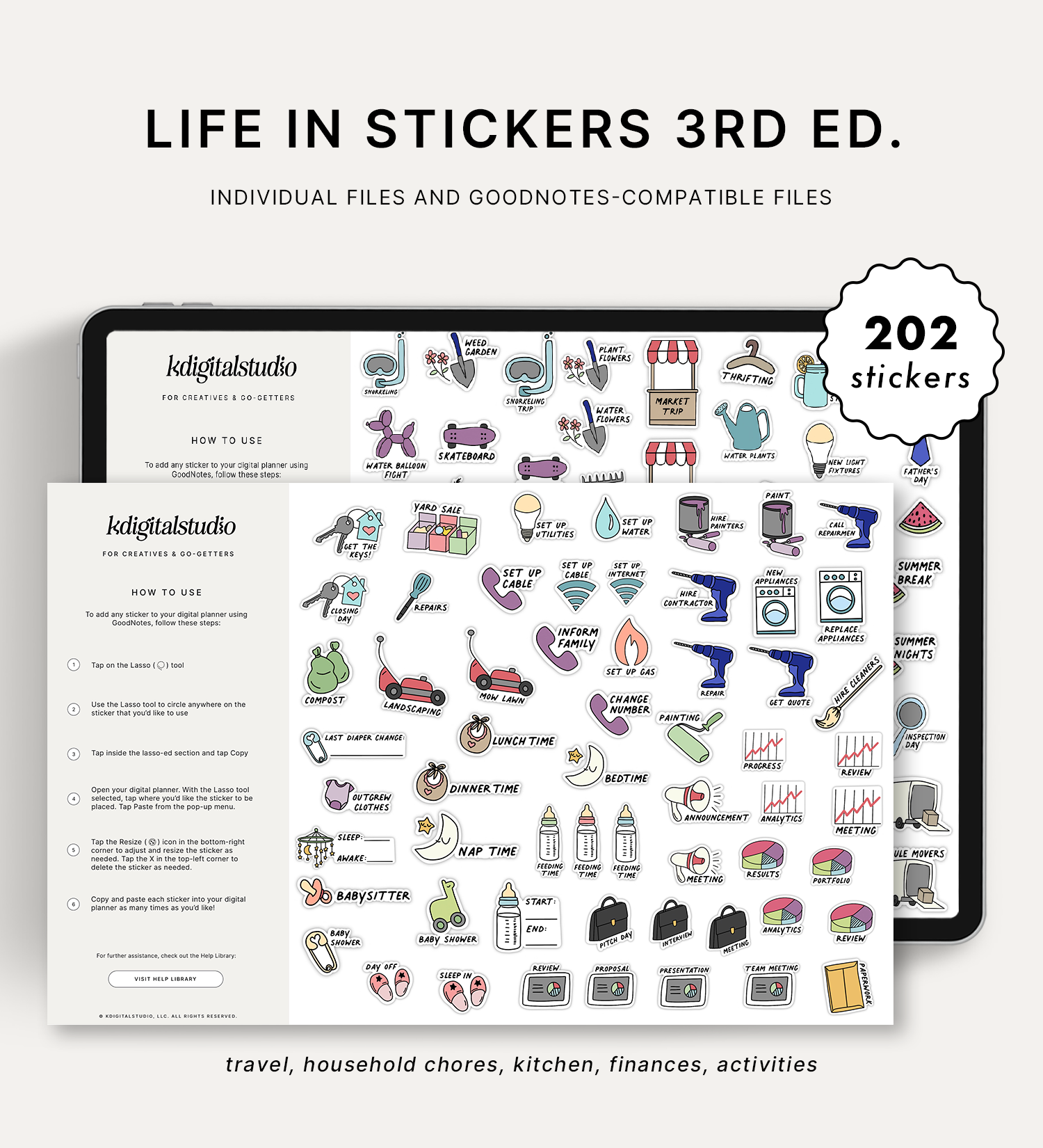 Life in Stickers 3rd edition