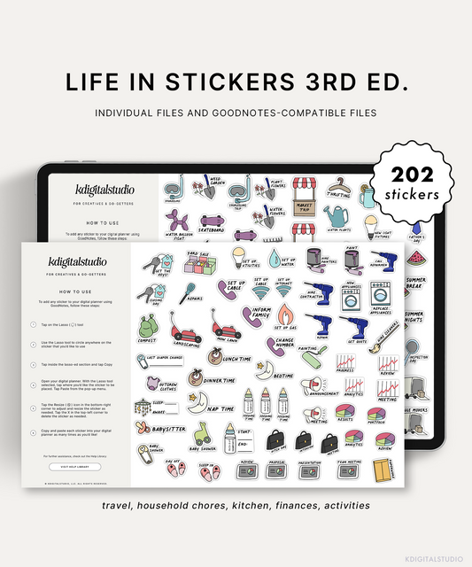 Life in Stickers 3rd edition
