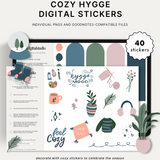 Cozy Hygge Digital Stickers