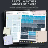 Pastel Weather Widgets