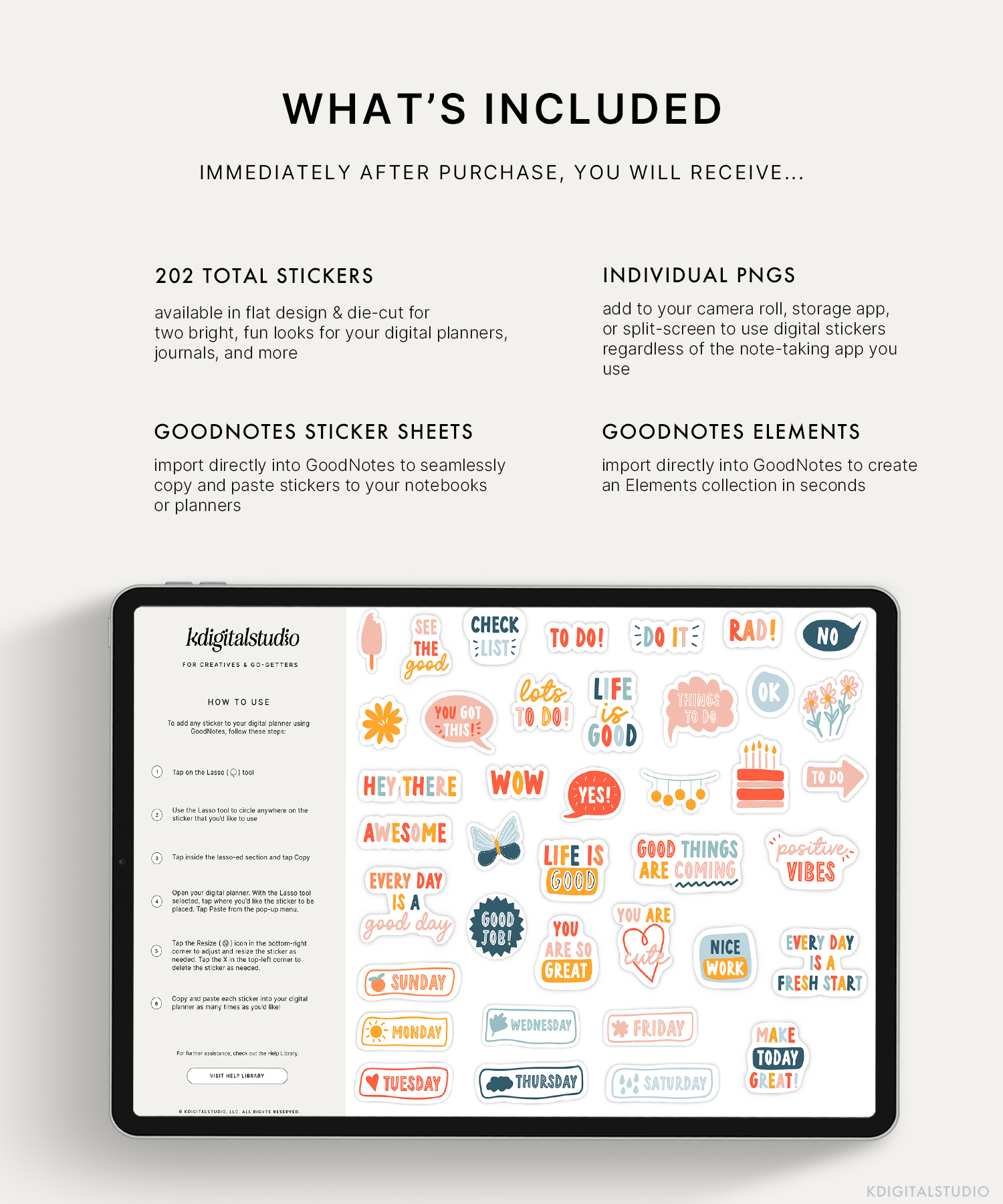 Pegatinas digitales garabateadas