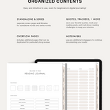 Digital Neutral Reading Journal