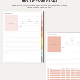 Digital Rainbow Reading Journal