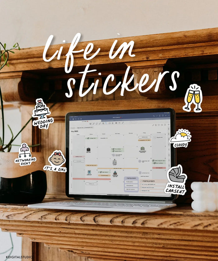 Life Sticker Life in Stickers 4th Edition – KDigitalStudio