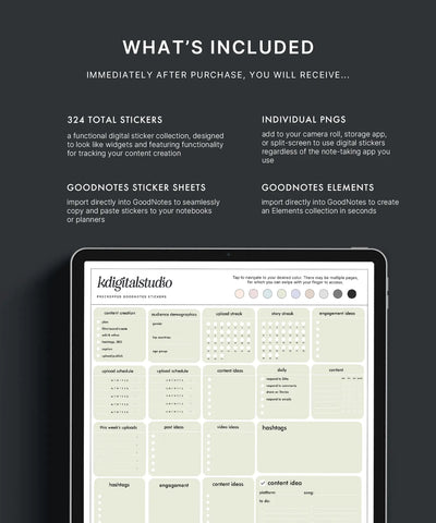 Pastel Content Creation Widgets KDigitalStudio