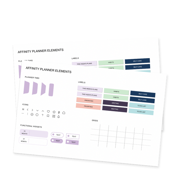 Affinity Planner Elements