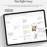 plan right away with the mini version of the cyberry digital planner