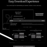 easy download experience for cyberry lite digital planner
