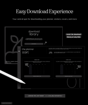easy download experience for cyberry essentials planner