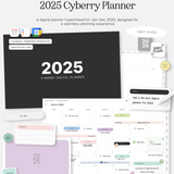 2025 Cyberry Planner in Light Mode