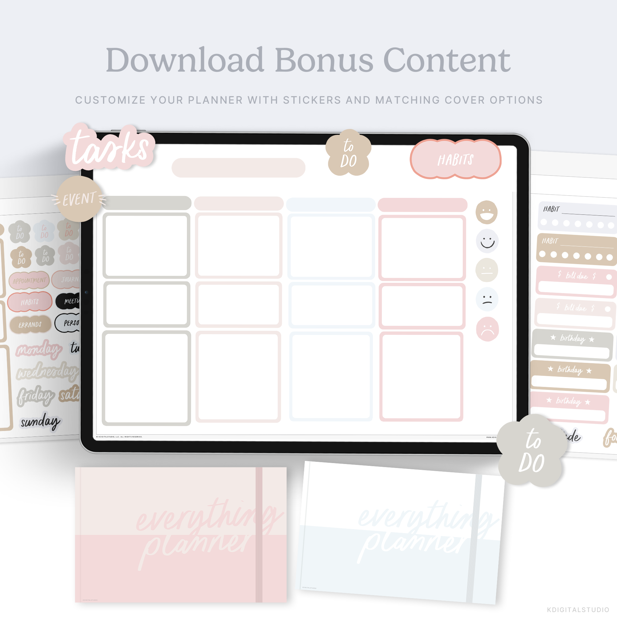 2025-26 Mid-Year Everything Planner in Dreamscape