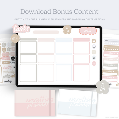 2025-26 Mid-Year Everything Planner in Dreamscape