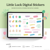 Little Luck March Digital Stickers