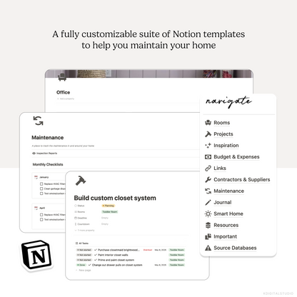 Home Hub Notion System