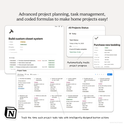 Home Hub Notion System
