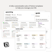 Life Ledger Notion Pack