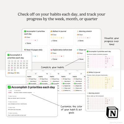 Life Ledger Notion System KDigitalStudio