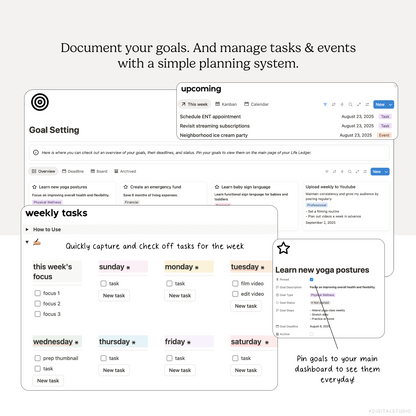 Life Ledger Notion System