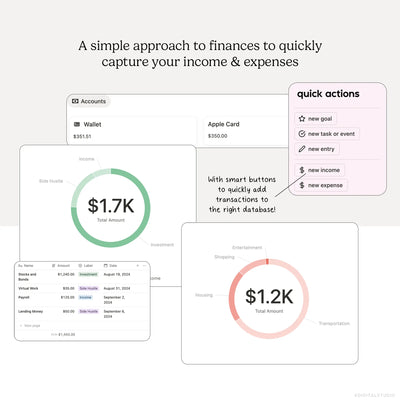 Life Ledger Notion System KDigitalStudio