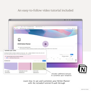 2026 Notion Life Planner & Log Notion System