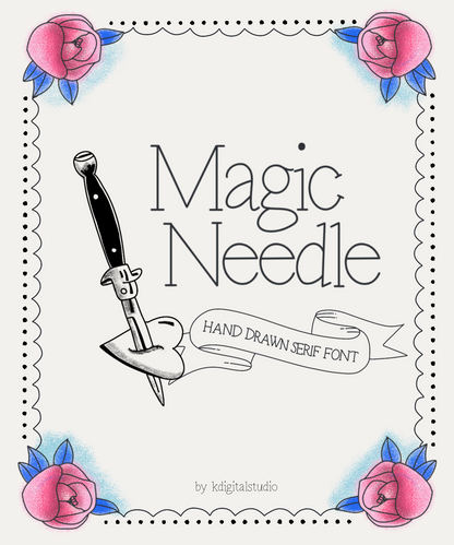 Magic Needle Font