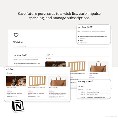 Money Map Notion System