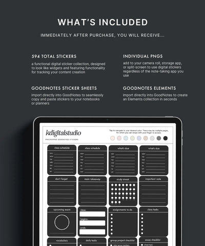 Pastel Student Widgets KDigitalStudio