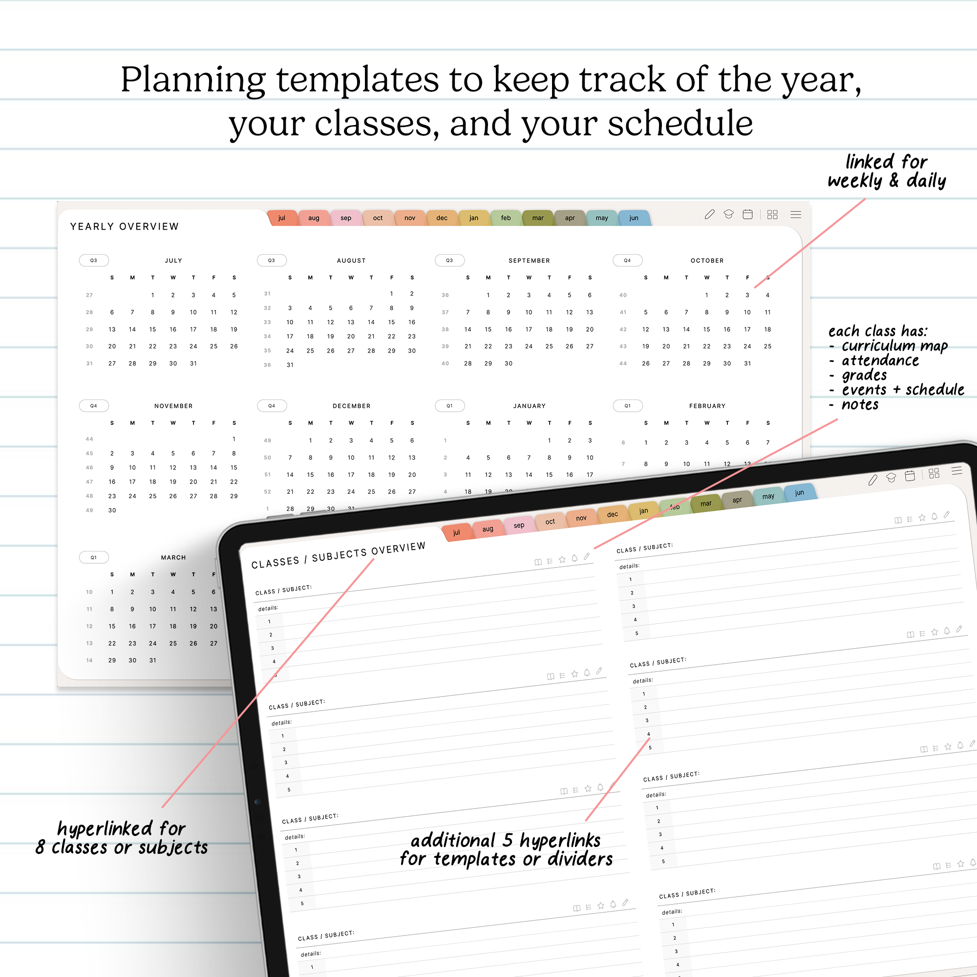 2025-26 Teacher Digital Planner