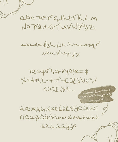 Lacey Font KDigitalStudio
