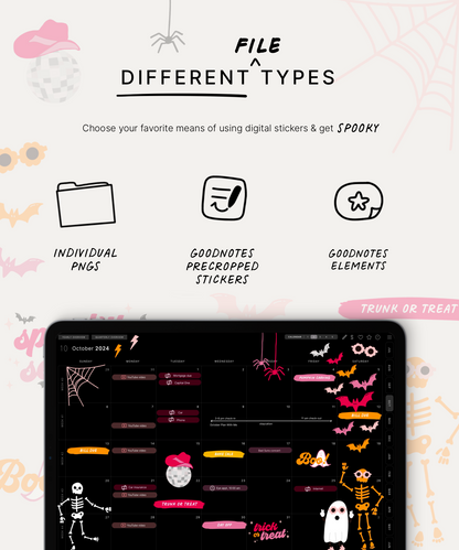 Retro Halloween Stickers