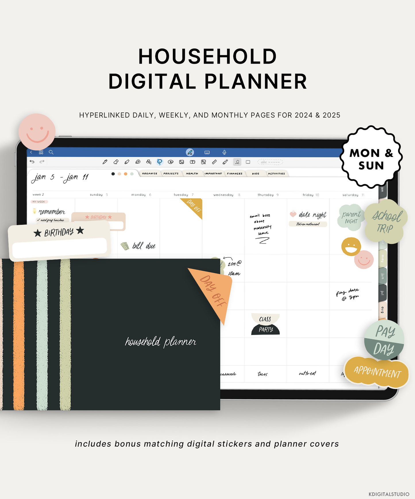 Household Digital Planner