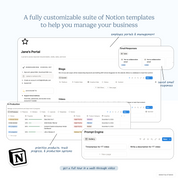 Creator Business Blueprint Notion System