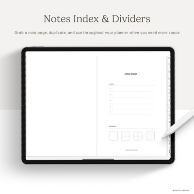 2027 Daily Log Planner KDigitalStudio