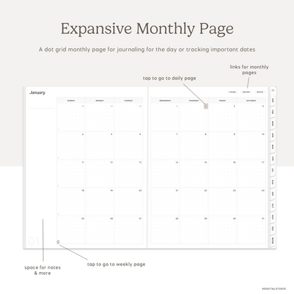 2026 Daily Log Planner