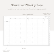 2026 Daily Log Planner