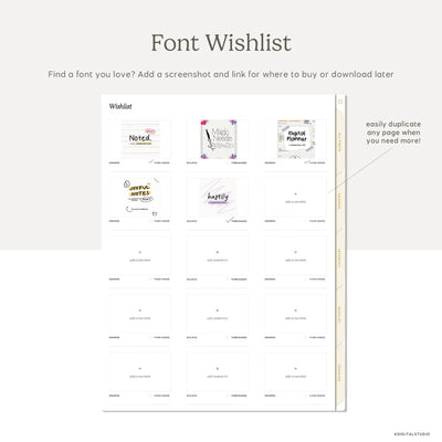 Digital Font Organizer KDigitalStudio