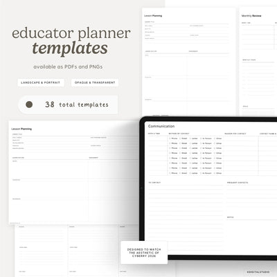 Educator Templates for Cyberry KDigitalStudio