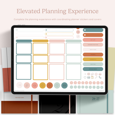 Mid-Year Everything Planner in Landscape (2026-2027) KDigitalStudio