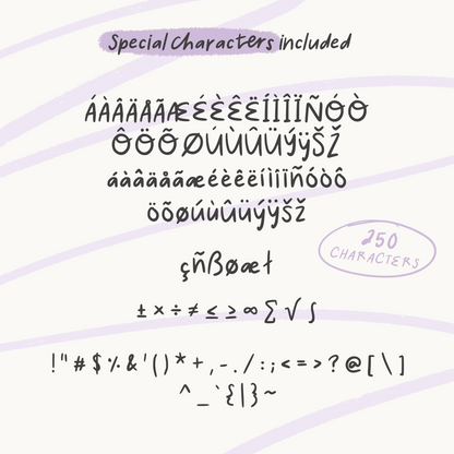 Hastily Handwritten Font Bundle