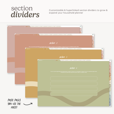 2027 Household Digital Planner KDigitalStudio