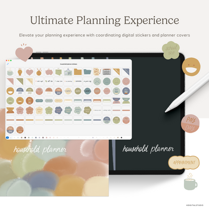 2026 Household Digital Planner