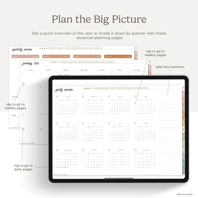 2026 Household Digital Planner KDigitalStudio