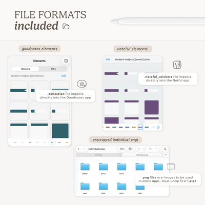 Sticky Notes, Flags, and Tags (Jewels) KDigitalStudio