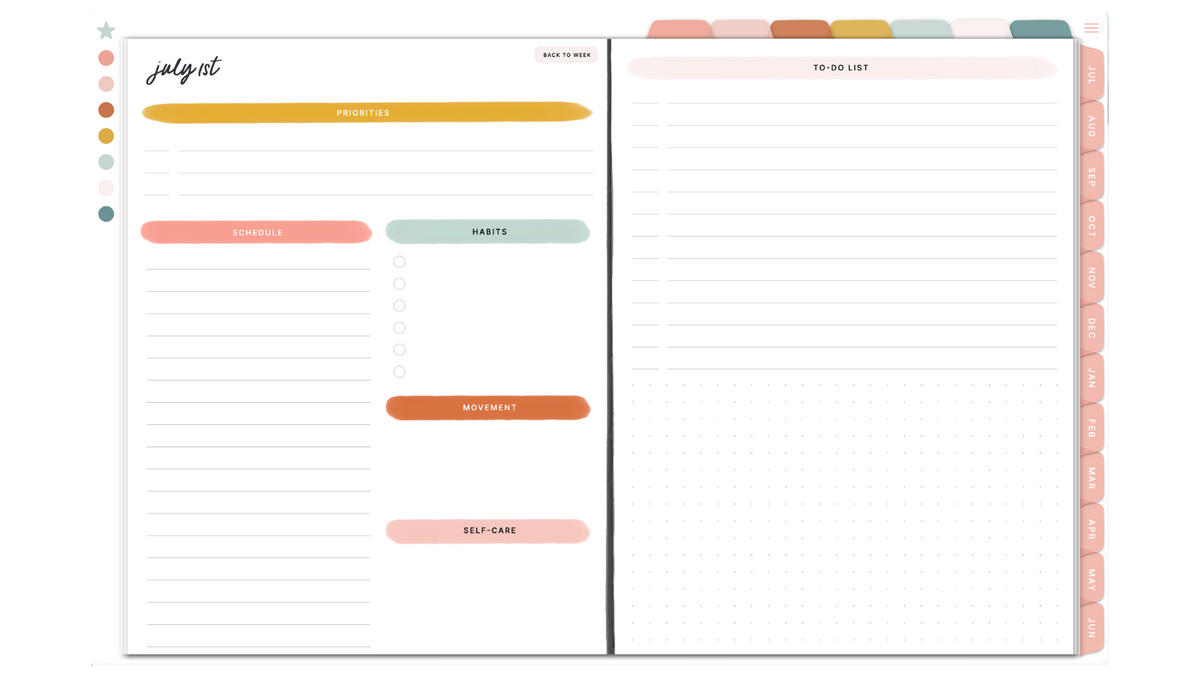 Daily layout 1 preview