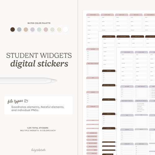 Student Widgets in Muted