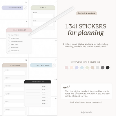 Student Widgets in Pastels KDigitalStudio