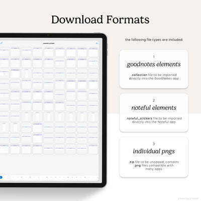 download formats for widget digital stickers